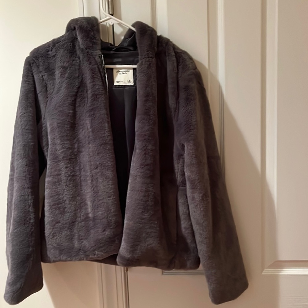 Abercrombie Faux Fur jacket